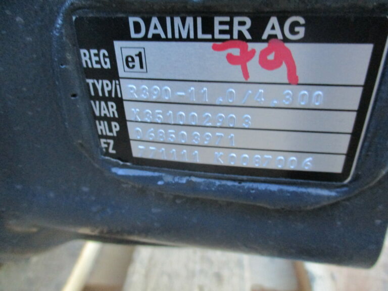 Reich - KFZ - Mercedes Hinterachse HL4 R390 i=4,300 BM771111 Atego NEU